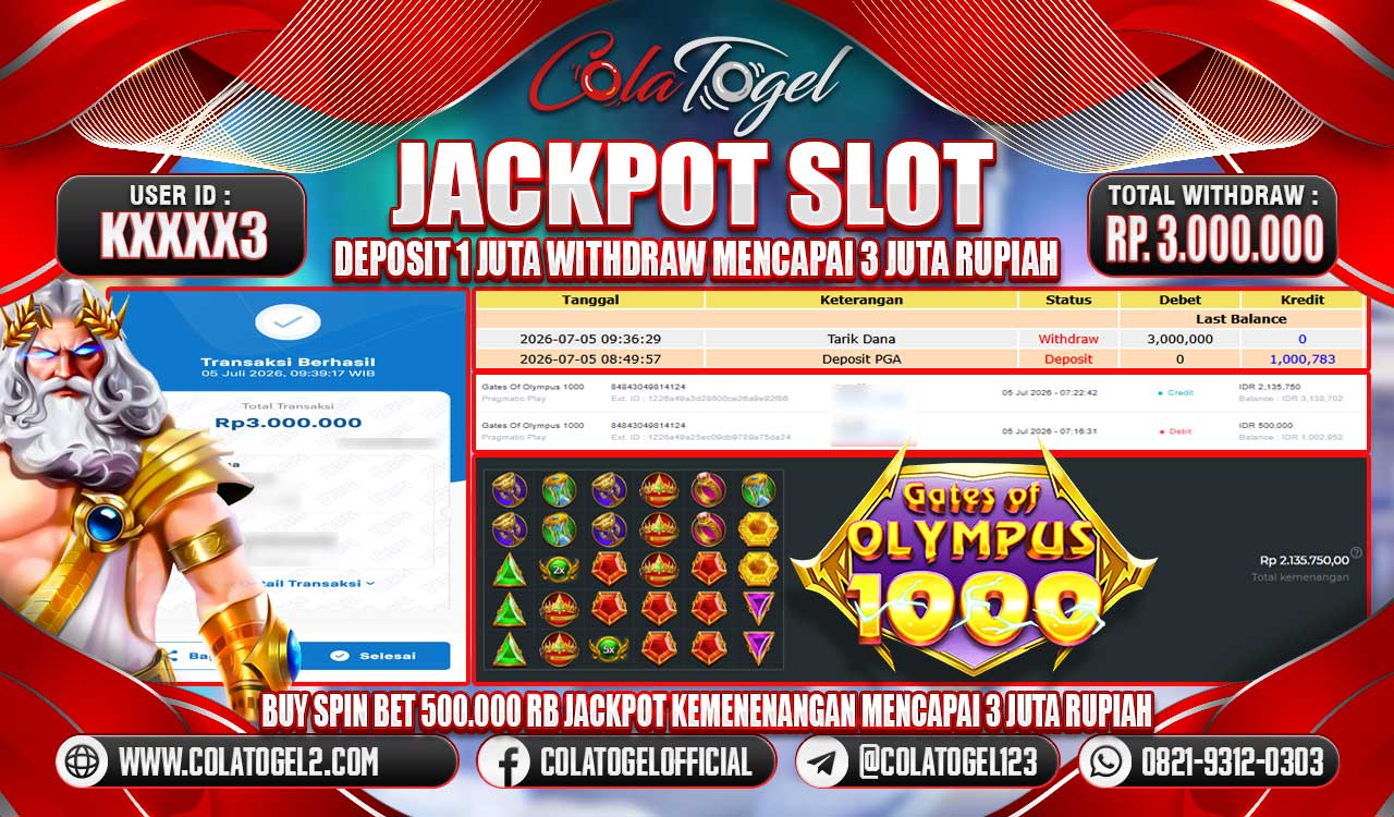 JACKPOT SLOT GACORR!!
