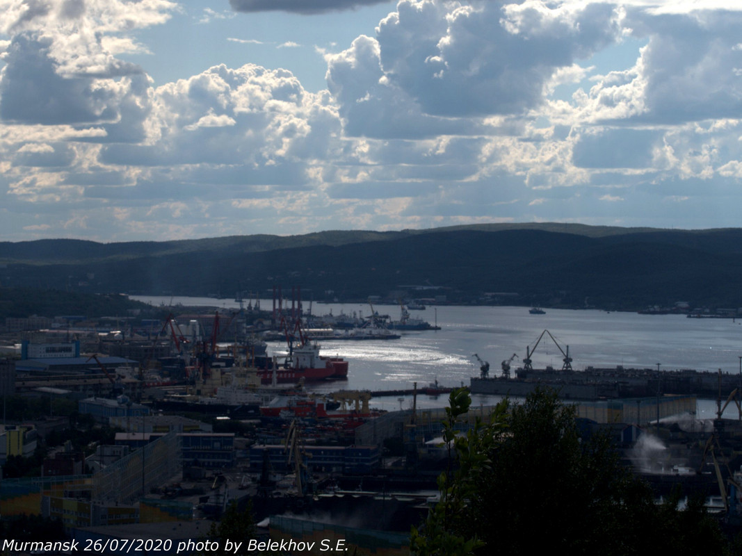 Мурманск, виды, Семёновское озеро Мурманск, виды, Семёновское озеро