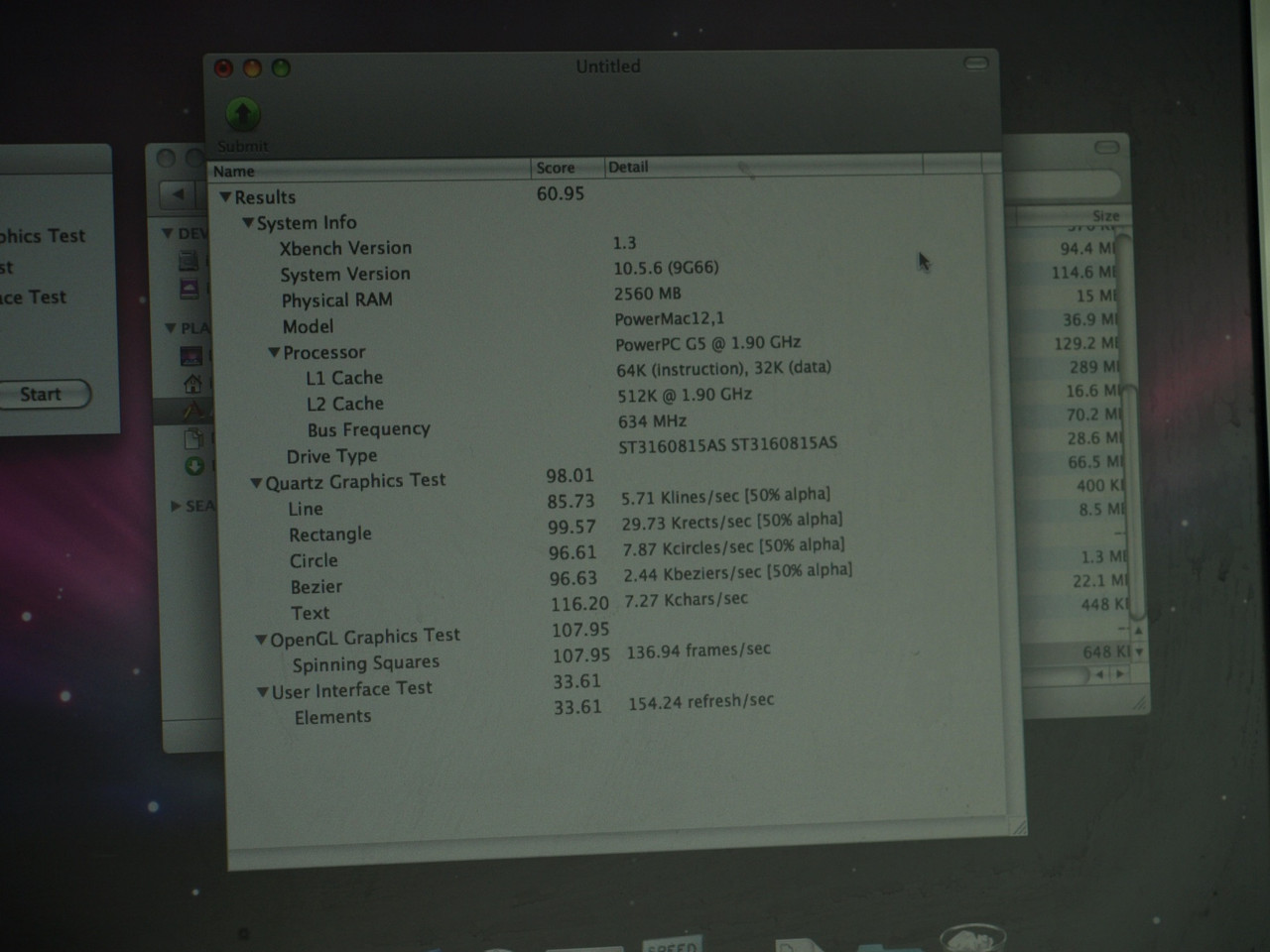6 imac gpu result