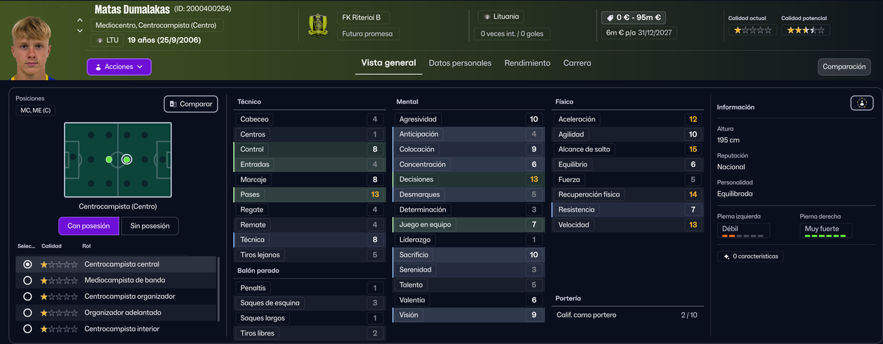 Matas Dumalakas MEC B 2026