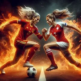 مباراة إسبانيا للسيدات ضد سويسرا للسيدات