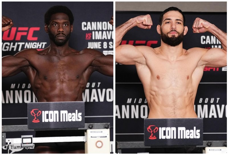 Кантар преди UFC on ESPN 57
