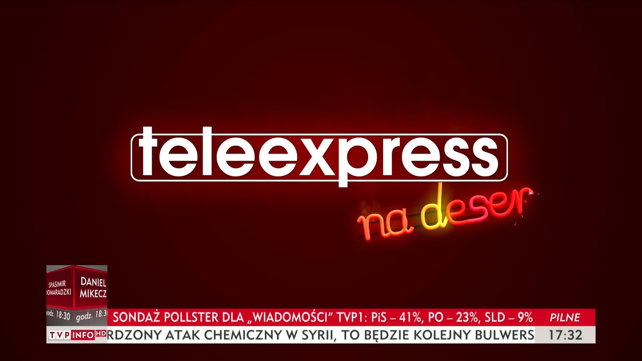Teleexpress na Deser - Premiera (08.04.2018) #3