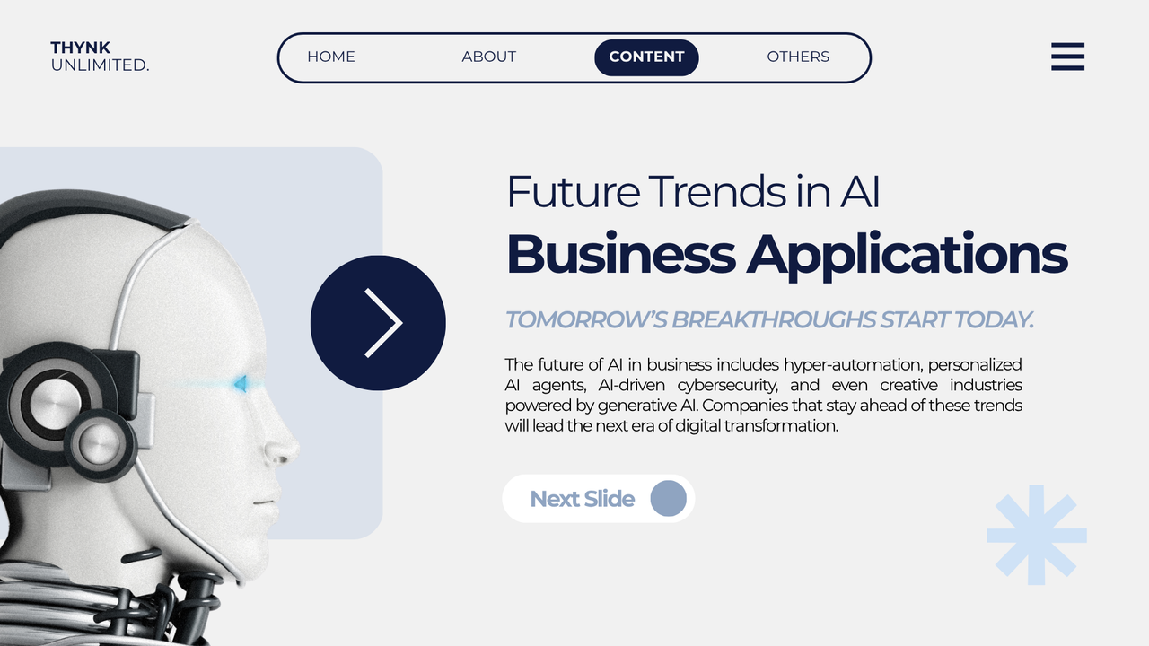 Blue and White Modern Digital Privacy Presentation