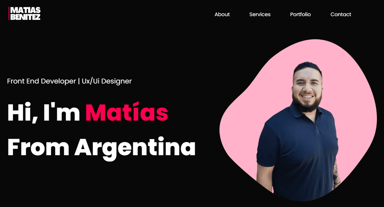 Matías Benitez Front End Developer