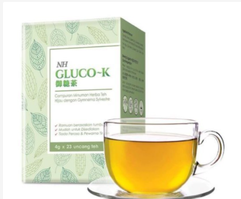 NH Gluco-K Tea 4g x 23's (Exp Date: 10/2022)
