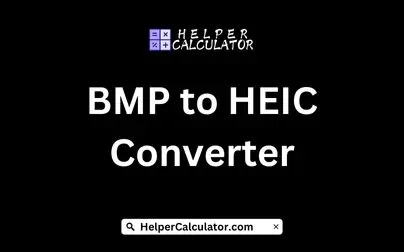 BMP to HEIC Converter