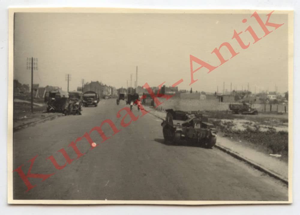 Foto Wehrmacht Frankreich Dünkirchen - Malo Beut