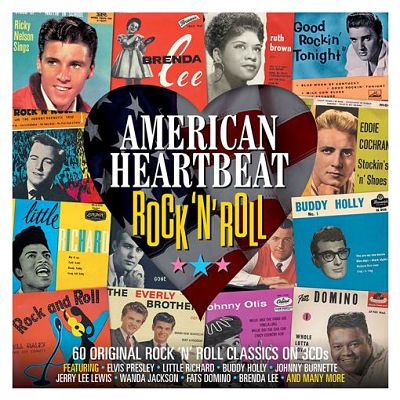 VA - American Heartbeat Rock ‘N’ Roll (3CD) (06/2019) VA-Ame-opt