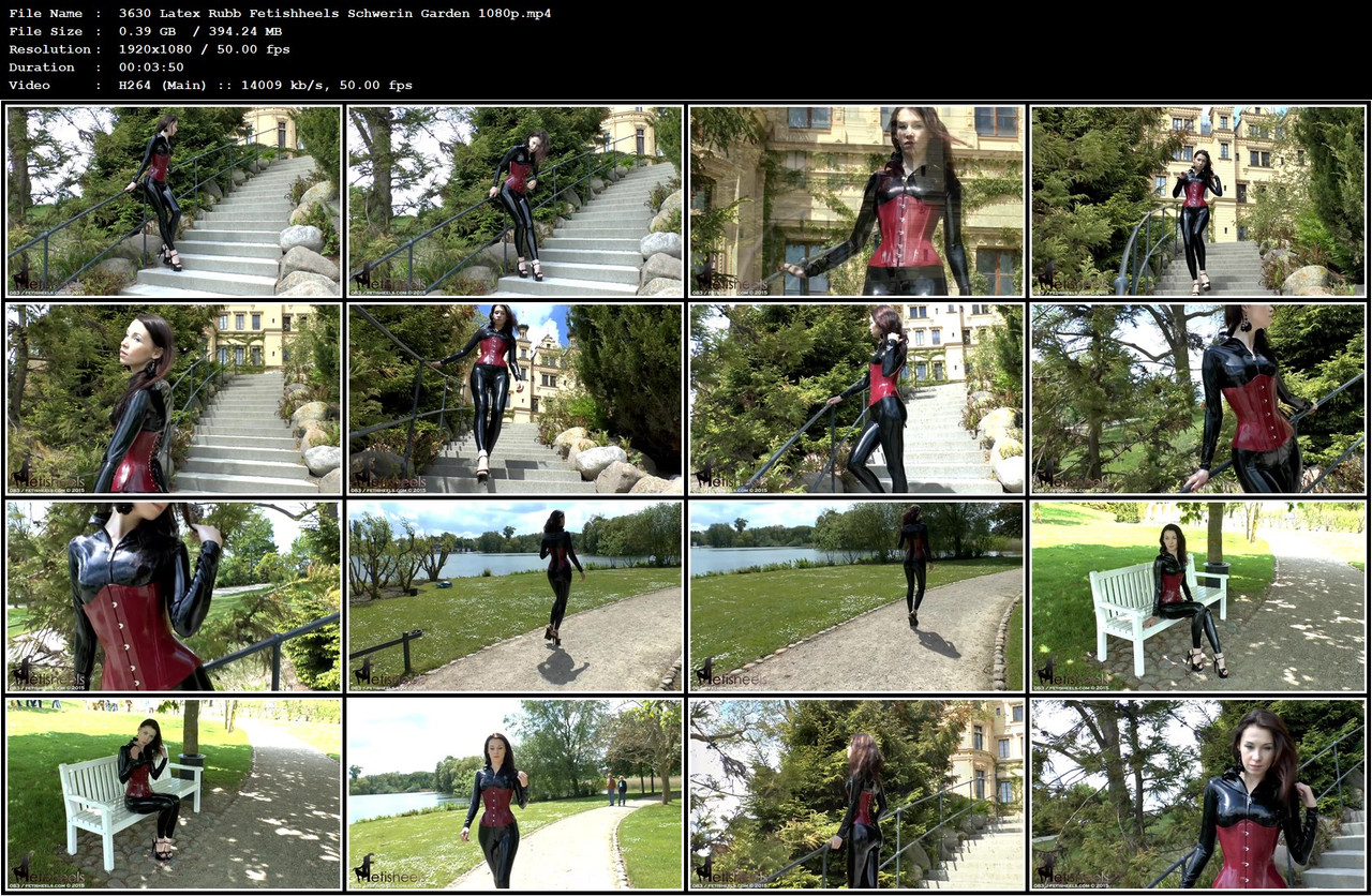 3630 Latex Rubb Fetishheels Schwerin Garden 1080p mp4