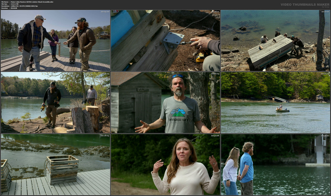 Maine Cabin Masters S07E01 Lobster Shack Scramble.mkv