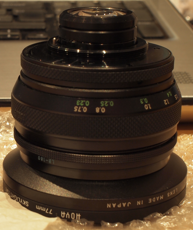Sigma YS 3,5 18mm voor Olympus OM
