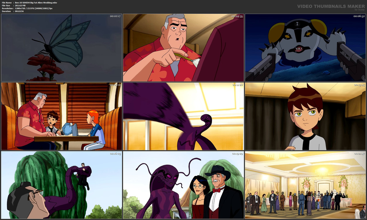 Ben 10 S04E04 Big Fat Alien Wedding.mkv