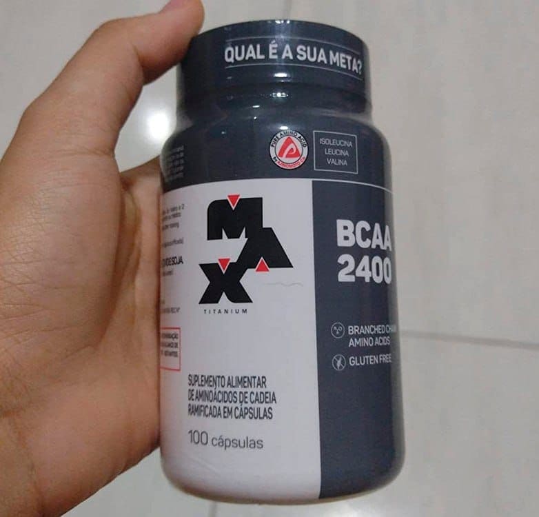 BCAA 2400-100 Cápsulas – Max Titanium, Max Titanium