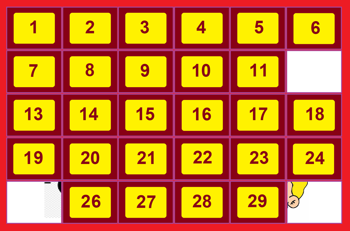 Classic Concentration Game One Puzzle