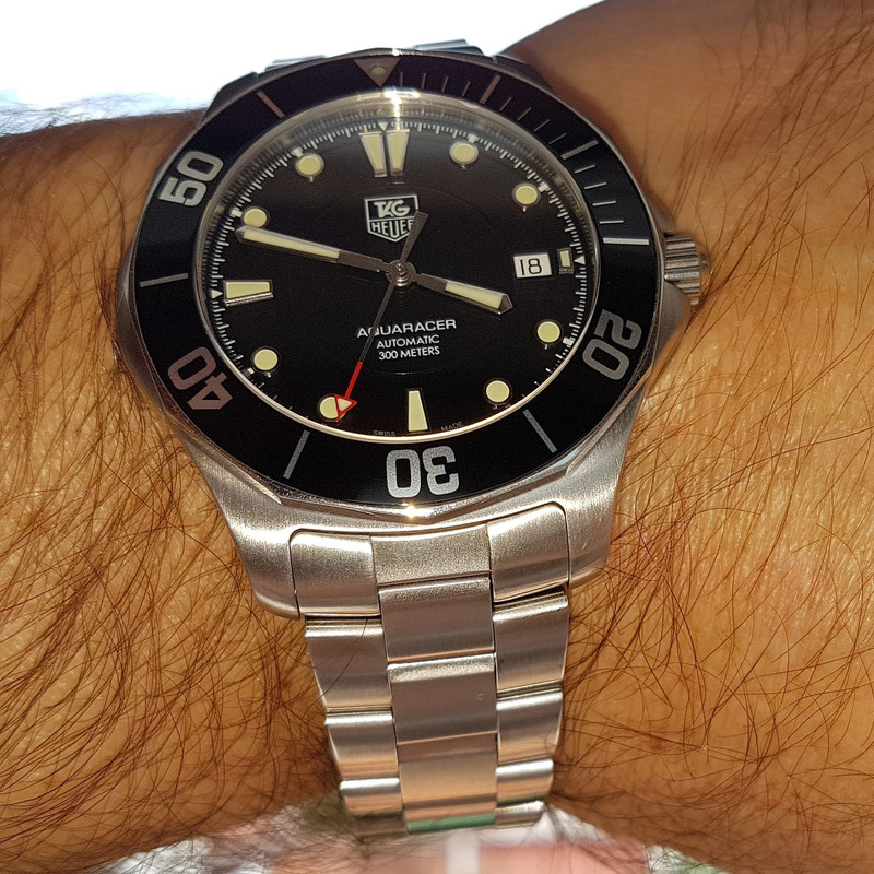 Tag Heuer Aquaracer 41mm 300M Cal. 5 Ref.  WAB 2010-BA0804 (2)