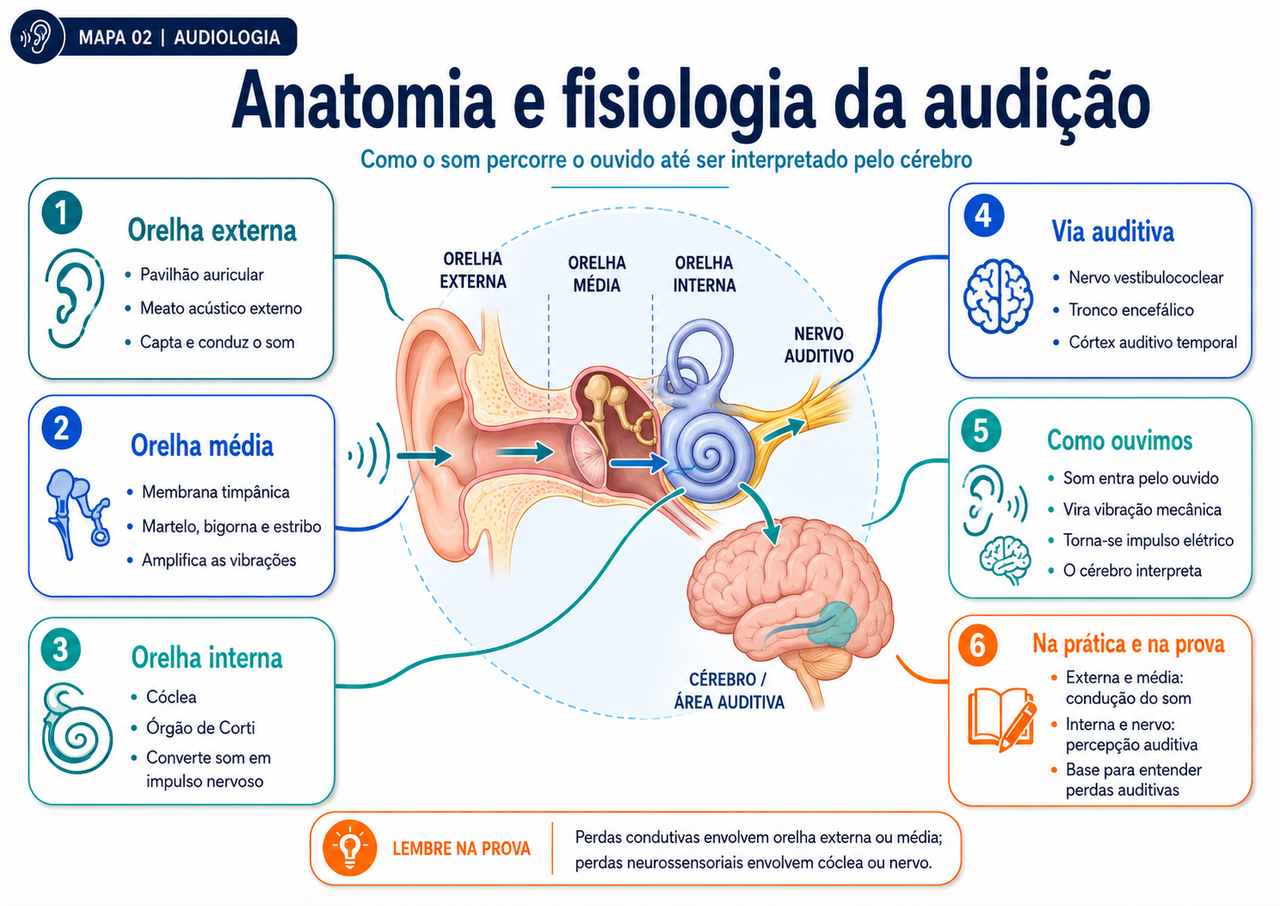 Mapa mental de Fonoaudiologia 1