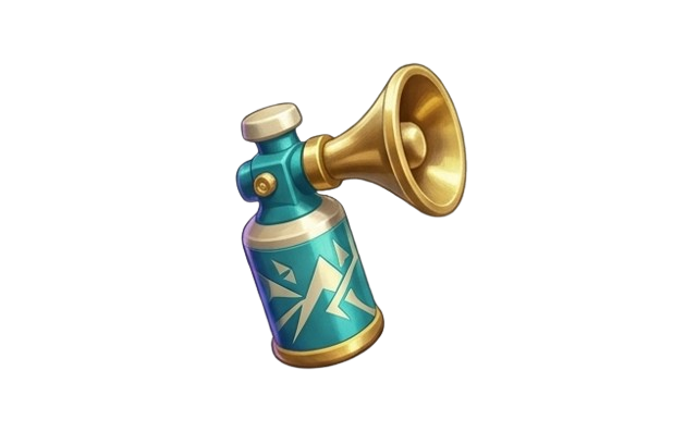 Emergency Airhorn in Huss Valley