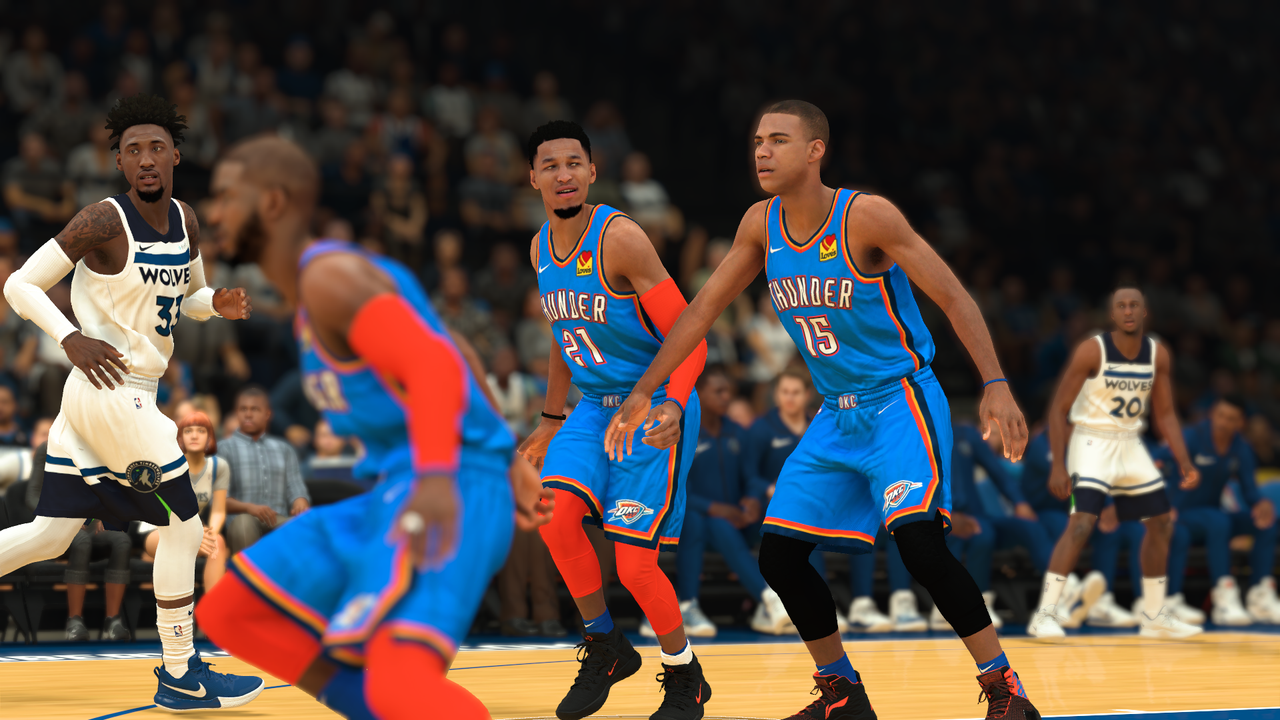 Oklahoma City Thunder 2019-20 jersey v2 - NBA 2K19 at ModdingWay