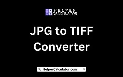 JPG to TIFF Converter