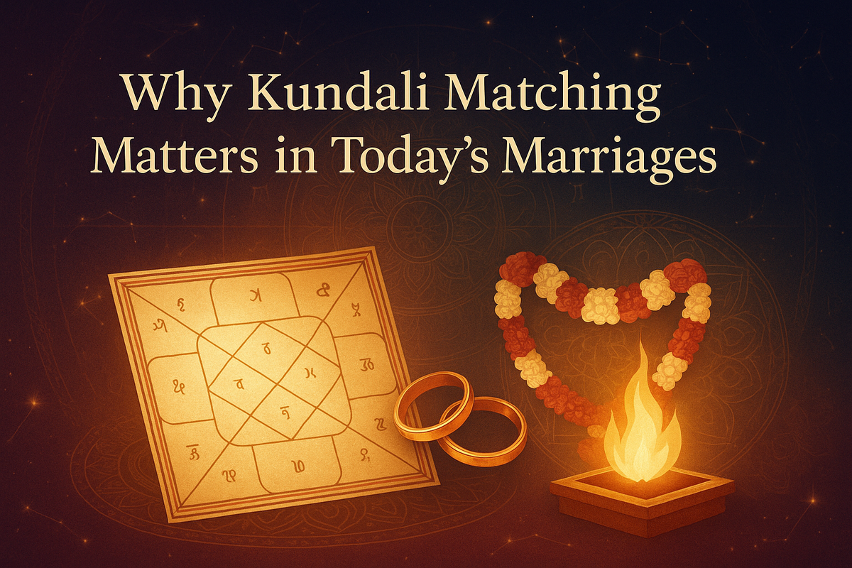 Why Kundali Matching Matters in Today’s Marriages