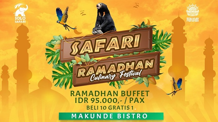 Solo Safari menawarkan paket buka bersama (bukber) selama bulan Ramadhan 2023.