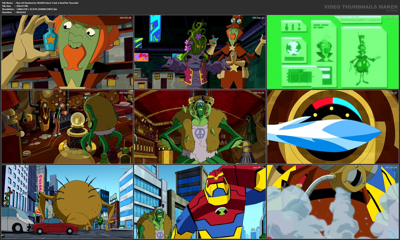 Ben 10 Omniverse S01E05 Have I Got a Deal for You.mkv