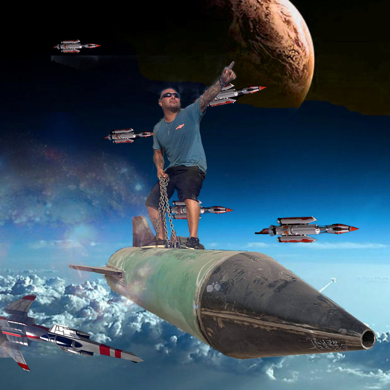 Mole Riding Missle PsBattle: Oscar riding missle : r/photoshopbattles