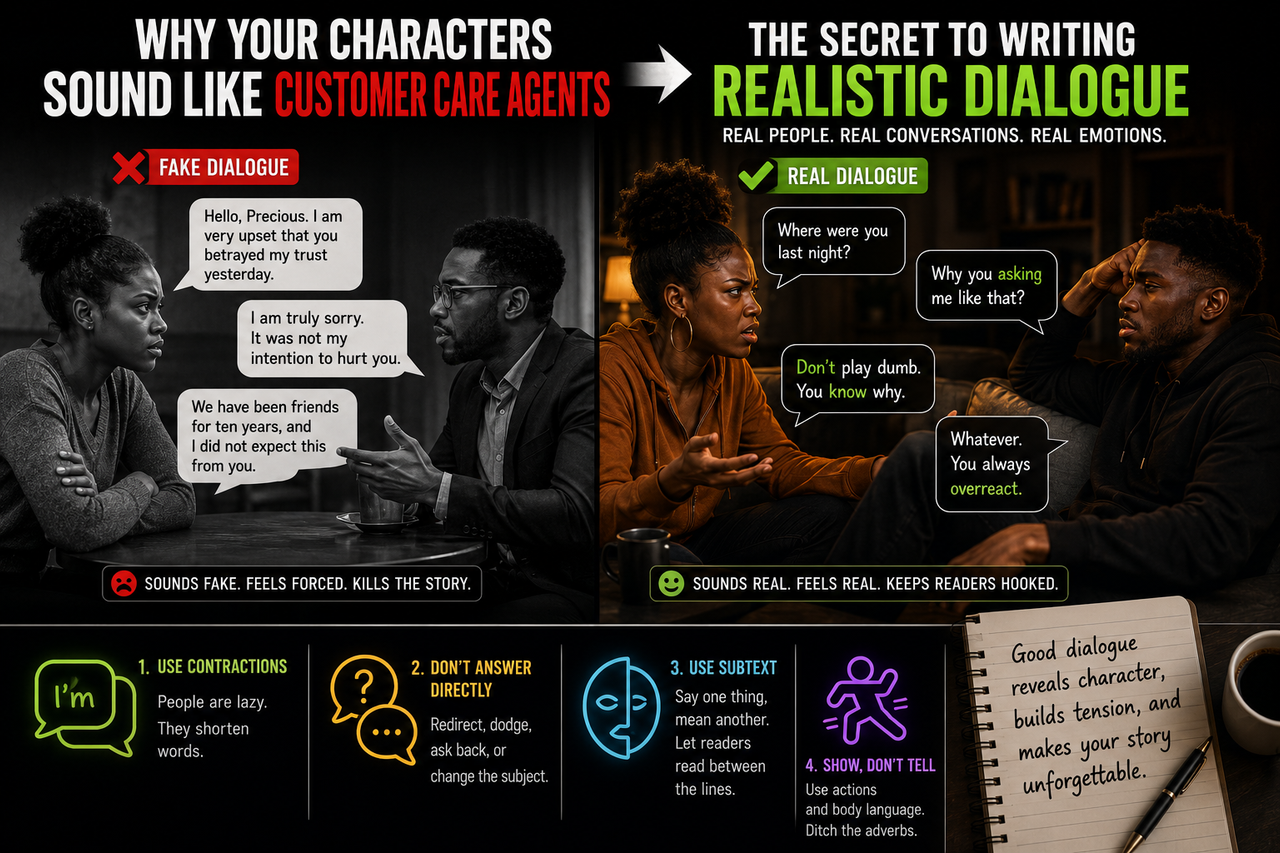 Writing Realistic Dialogue