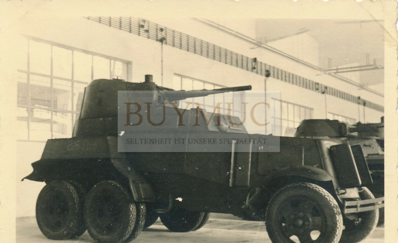 russ. Spähwagen, 4,7 Kanone