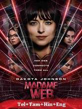 Madame Web (2024) HDRip telugu Full Movie Watch Online Free MovieRulz