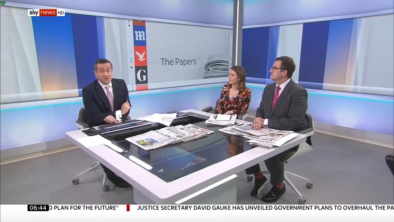 04 February - 06.00.00 - Sunrise. Sarah-Jane Mee with an engagin