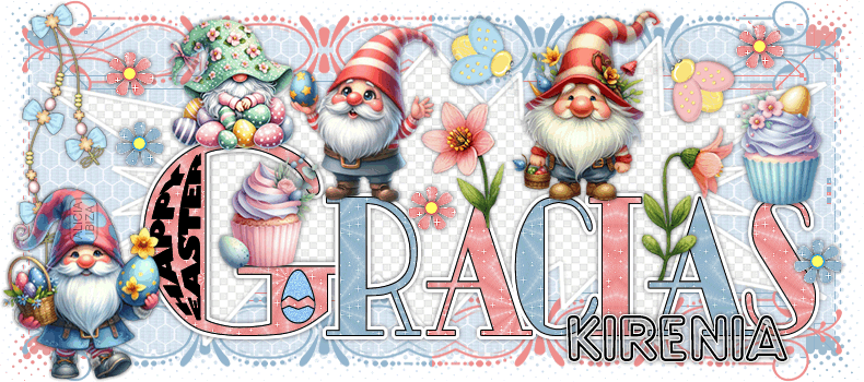 Gracias Easter Gnomes kirenia