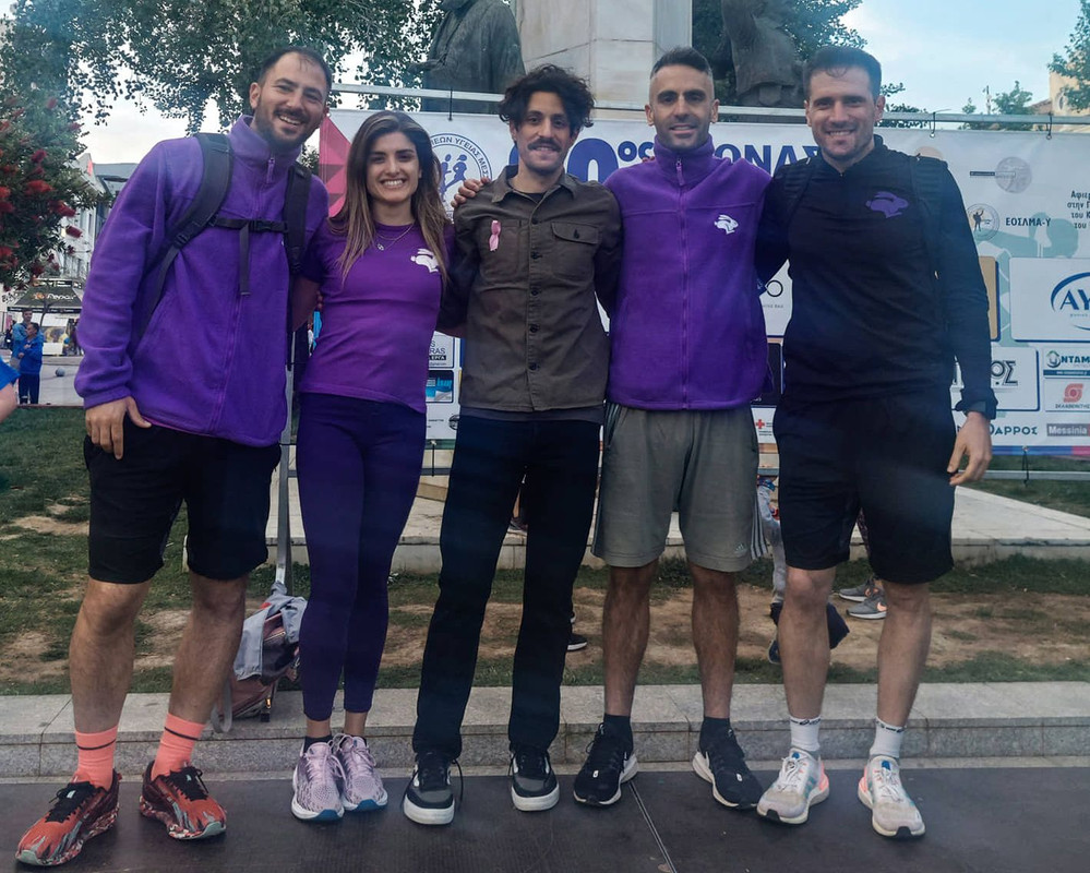 Προπονητές(από αριστερά)_Χάντζος,Θεοδωρακοπούλου, Καρούτζος, Κάβδας,Κανελλόπουλος