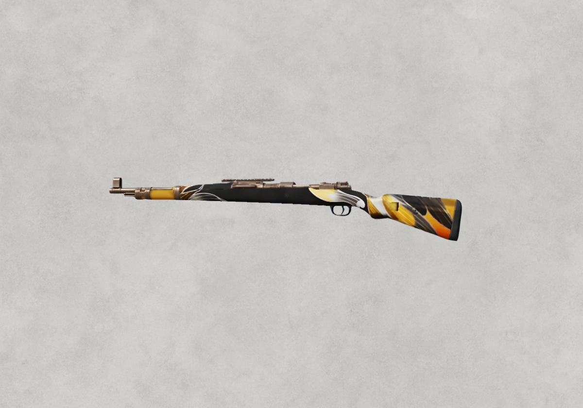 سكن Kar98k Gold Tail الذهبي في ببجي موبايل