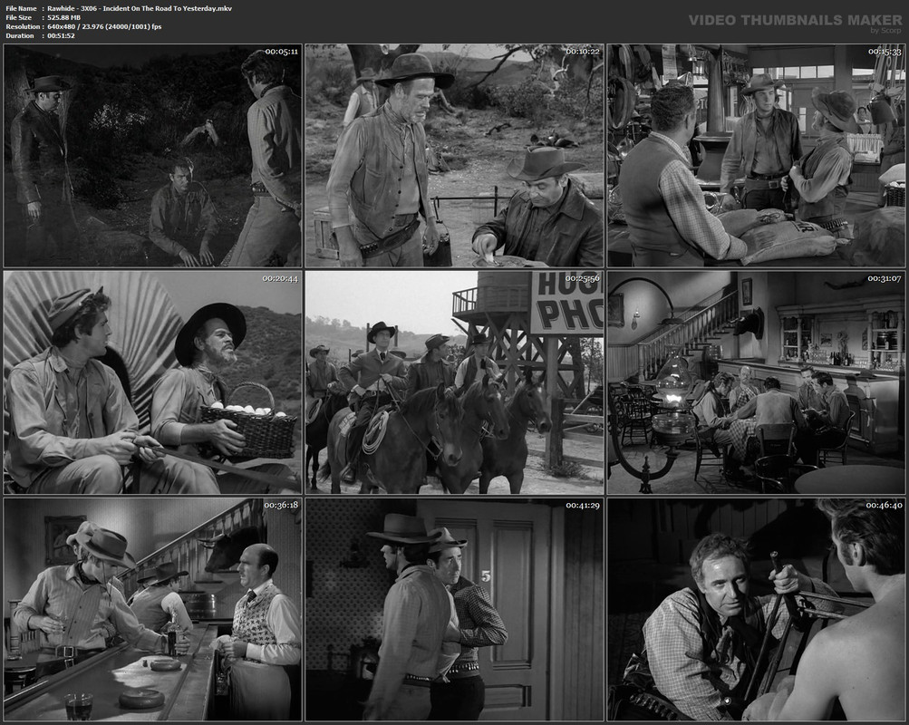 Rawhide - 3X06 - Incident On The Road To Yesterday.mkv