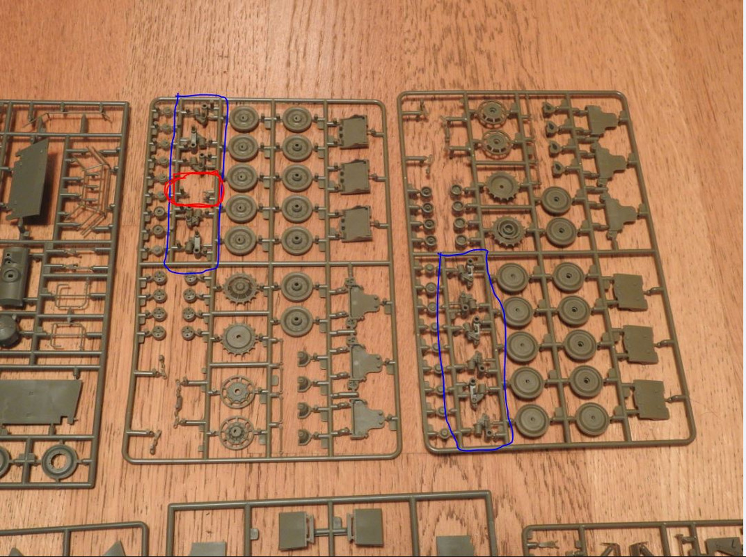 IDF Shot Centurion AFV Club 1/35 Missing