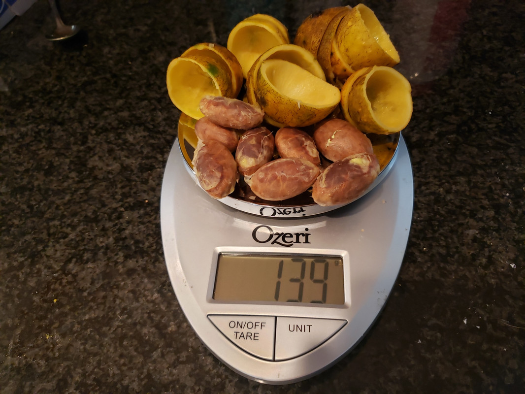 Lucs seeds and rinds