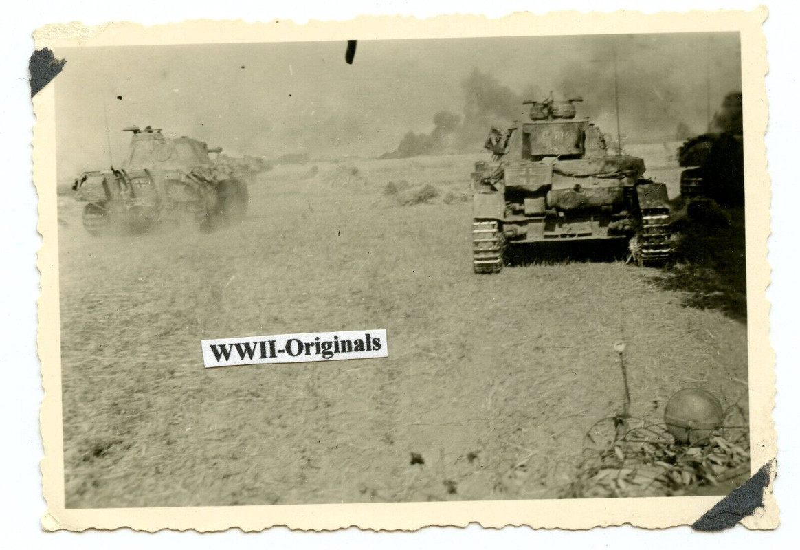 Foto Panzer V Panther Panzerkorps GD Ostpreußen Sept. 1944 Fhr.-Begleit-Btl..1