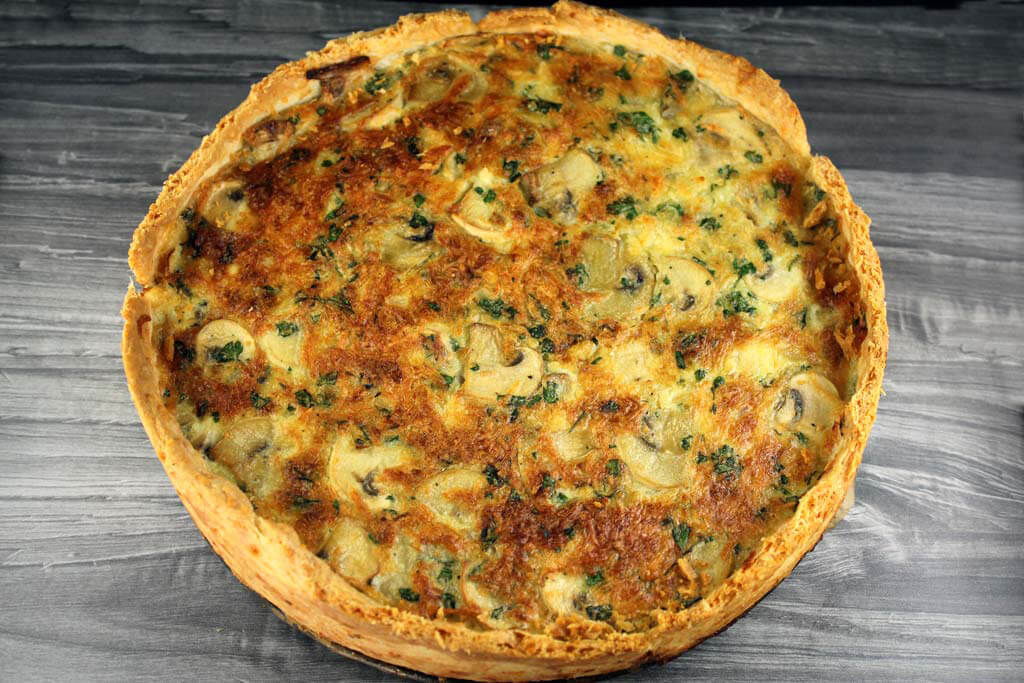Champignontaart
