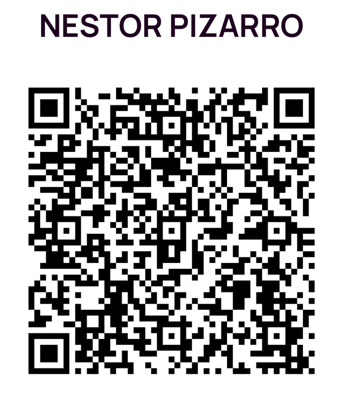 Código QR Nequi - Apoya al Profesor Néstor