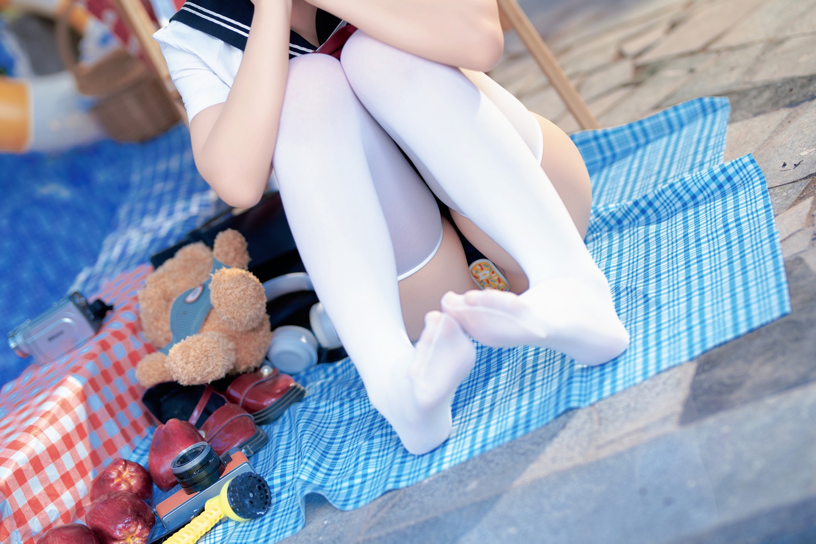 Bangni邦尼 – 反差 JK 泳装 Cosplay 写真集（97P-7V-841.3MB）插图1