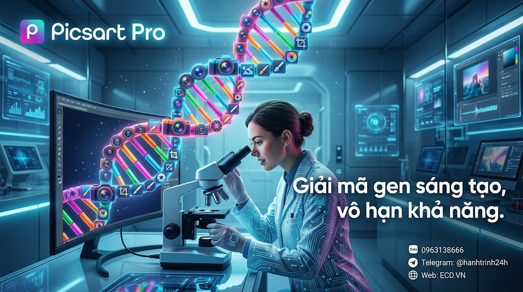 mua tài khoản picsart pro