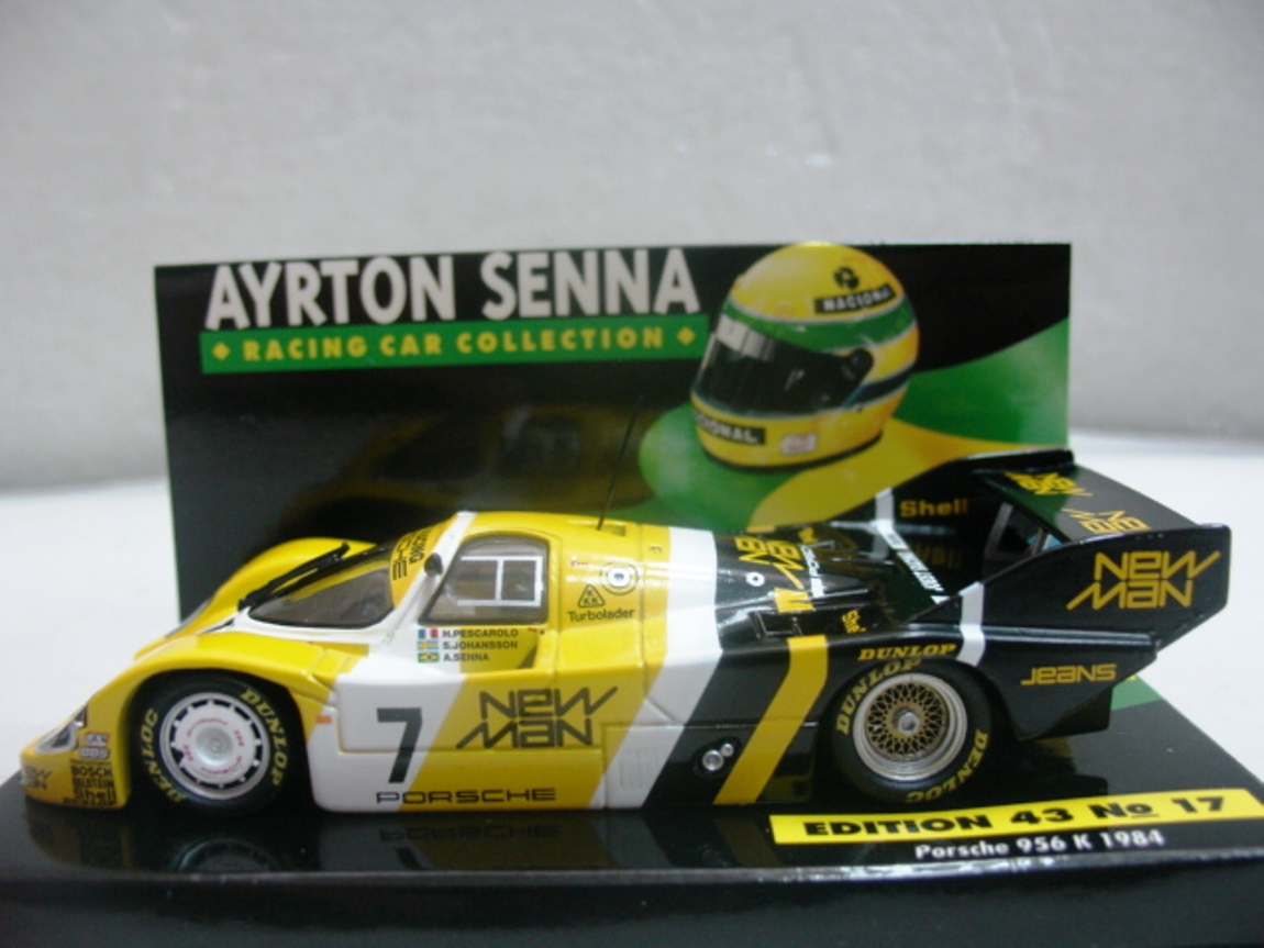 WOW EXTREMELY RARE Porsche 956K #7 Senna Nürburgring 1984 1:43