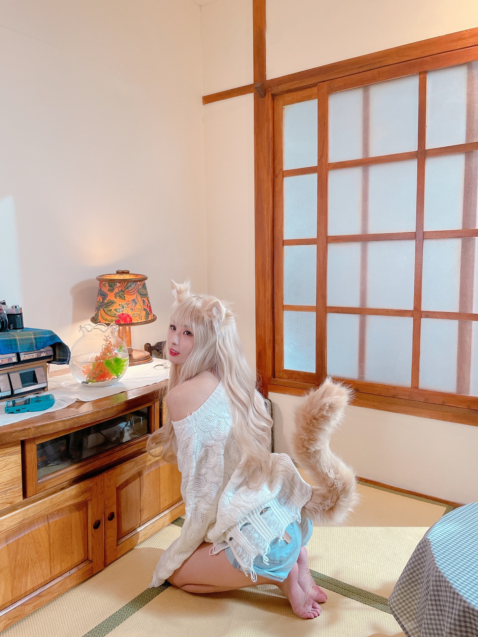 泥泥汝 猫女 主题 Cosplay 写真＋视频合集｜高质量图集（372P｜12V｜1.09GB）插图6