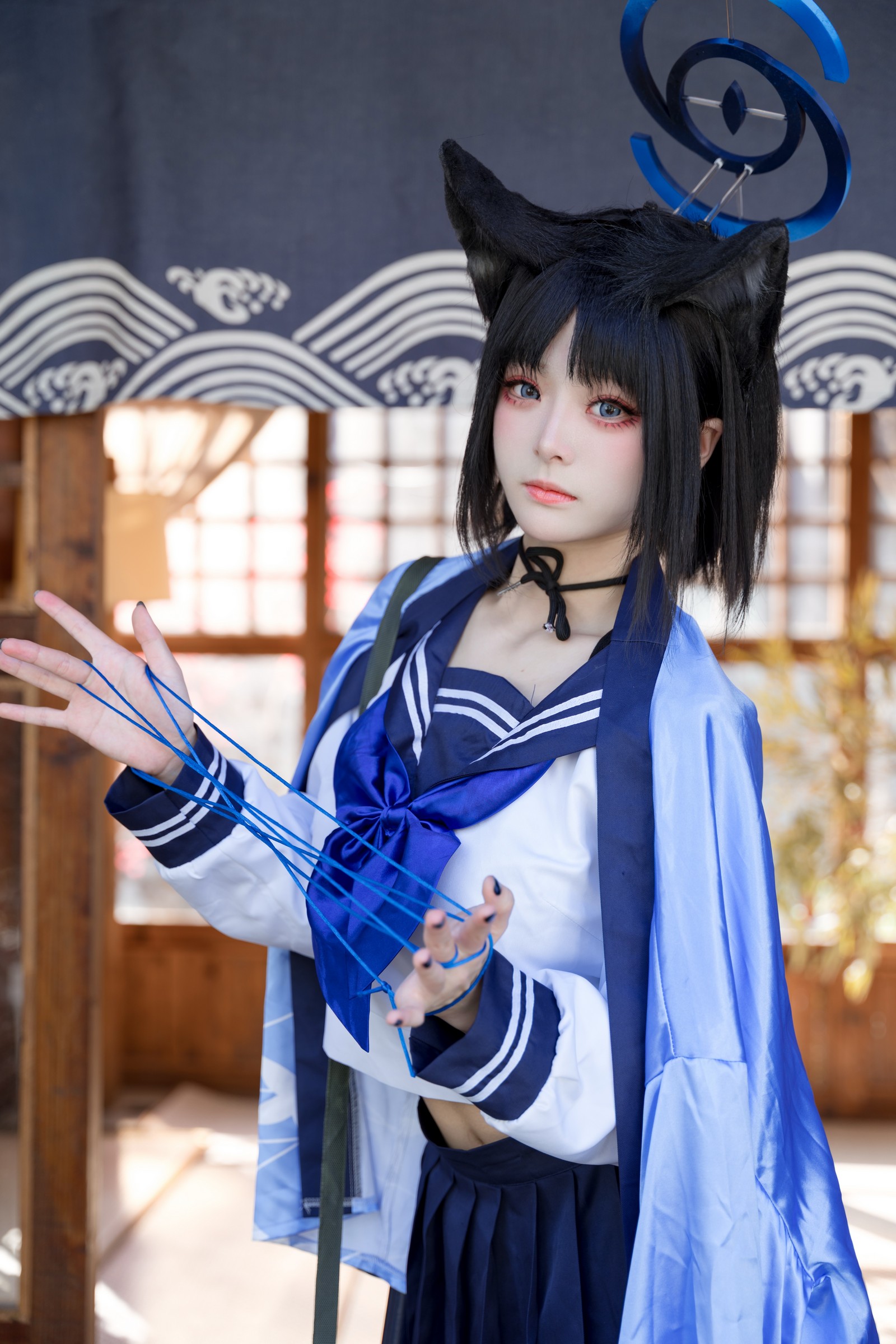 九柒喵 – 桐生桔梗 Cos 高清大合集（88P-470MB）和风旗袍写真插图3