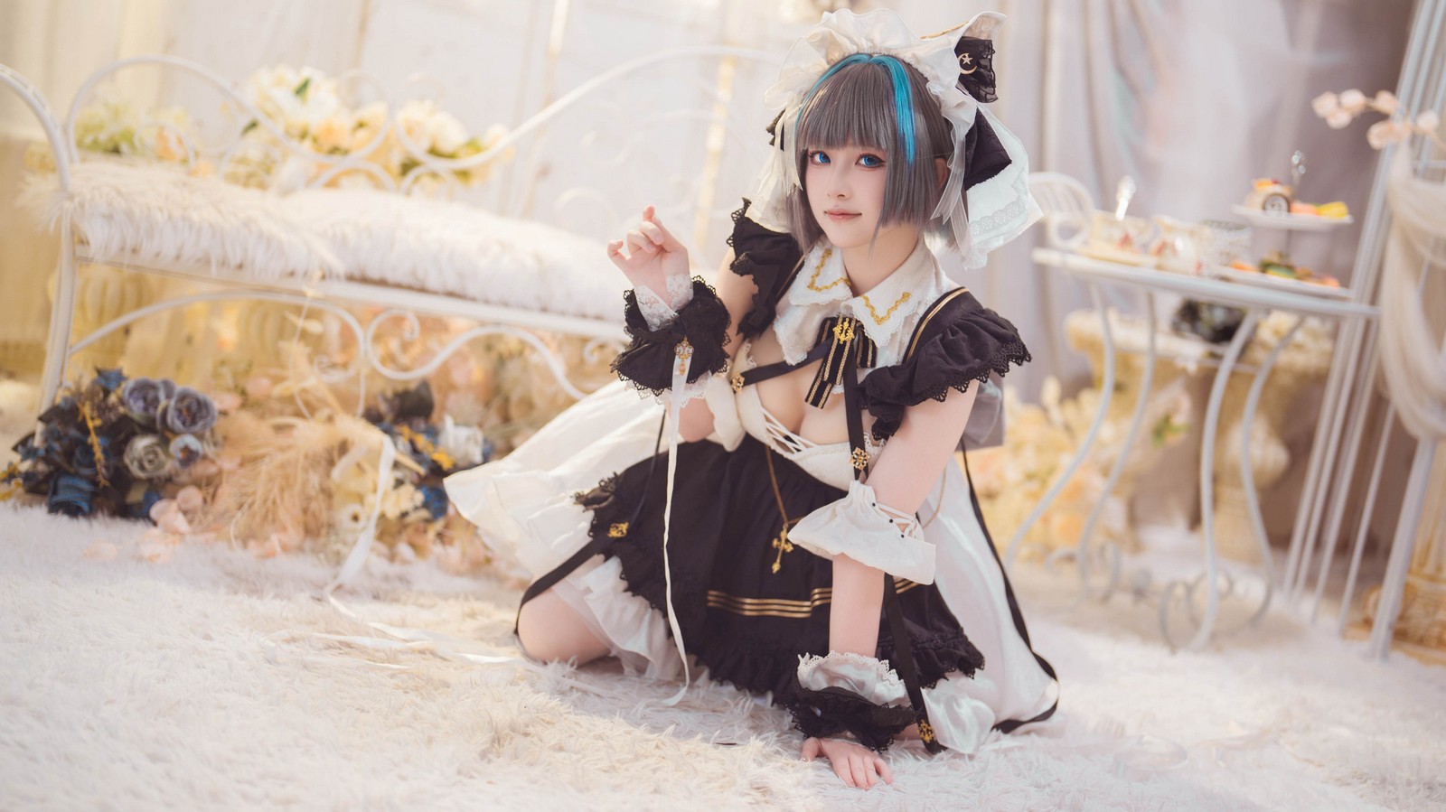 屿鱼 Yuyu 碧蓝航线 柴郡 Cosplay 写真图集｜Azur Lane（54P｜138MB）插图8