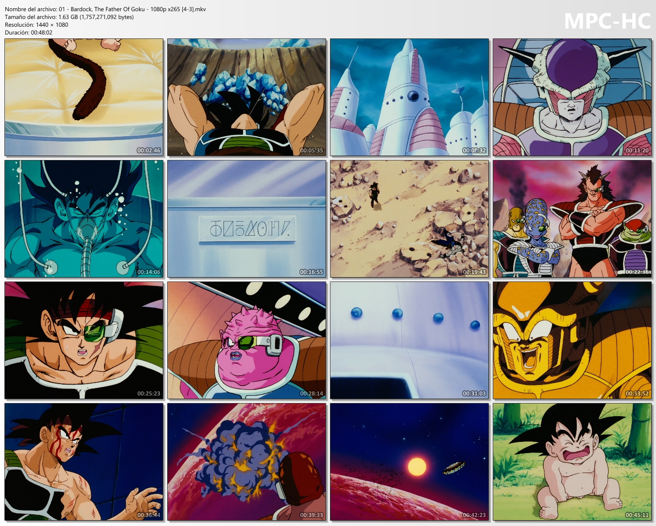 Dragon Ball Z - Especiales (1080p) [x264-265] (16:9) (4:3)