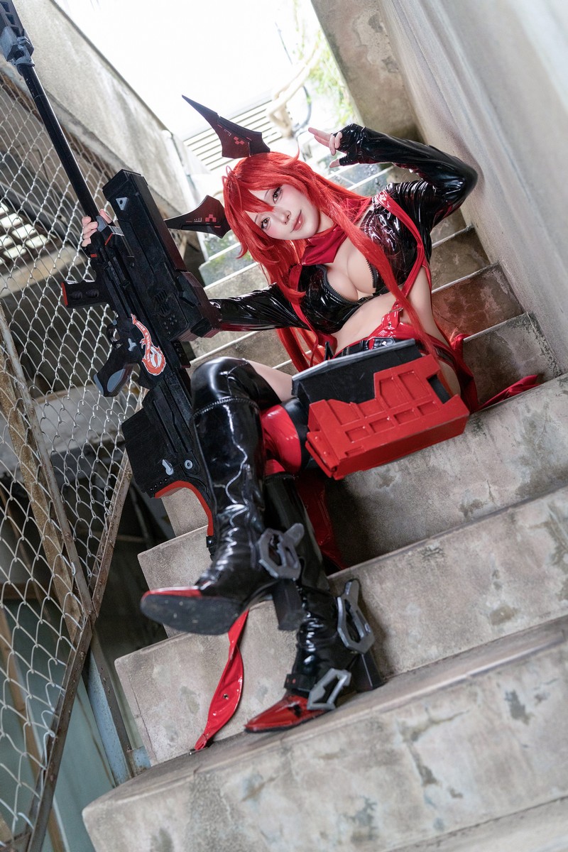 切切Celia Kiriko Cosplay NIKKE Goddess of Victory 写真 150P+5V插图9