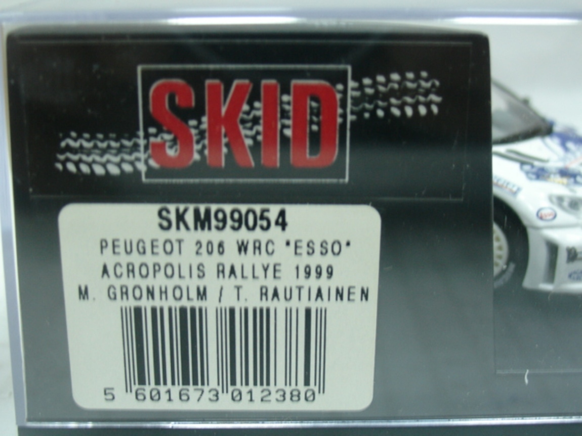 Peugeot - 206 WRC Finland Rally 2002 - Modèle Presse - 1/43 - Voiture